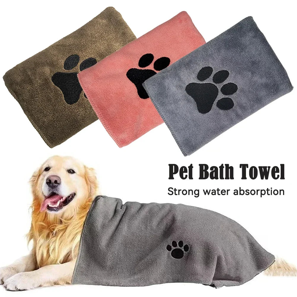 QuickRinse Pet Bath Towel