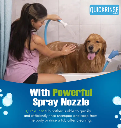 QuickRinse™ Instant Slip-On Tub Sprayer