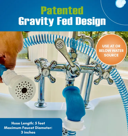 QuickRinse™ Instant Slip-On Tub Sprayer